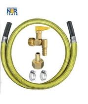 Kit Instalação 90 de Fogão e Cooktop Roco - 1,25m - 2304 Registro Corta Fogo 90