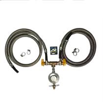 Kit Instalação Aliança Gás Duplo Fogão Forno Cooktop 1,50m