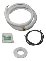 Kit Instalação Ar Condicionado 2m 7 A 12000 Btus S. Suporte
