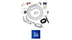 Kit Instalação Ar Condicionado Elgin Eco Inverter Ii 9000 a 18000 btus 2 metros - Clima peças