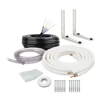 Kit Instalação Ar Condicionado Inverter 9000 a 12000 BTUs - 1 Metro Kit Instalação Ar Condicionado Inverter 9000 a 12000 BTUs - 1 Metro