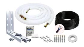 Kit Instalação Ar Condicionado Split 1m 9000 Btus 3/8 1/4 - Variados