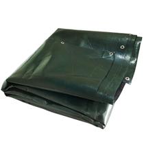 Kit Instalação + Capa De Proteção Piscina 700 Micras Verde Preto 4x1 Impermeável