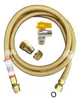 Kit Instalação Fogão Cooktop Gás Encanado Rua Gn 1,2m 190006