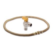 Kit Instalação Gás Encanado com Registro para Forno de Embutir OE8GH/OE8GF 1,2m - Electrolux