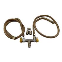 Kit Instalaçao Gas Encanado Mangueira 1,50mt Cooktop E Forno