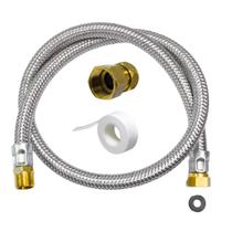 Kit Instalação Gás Encanado Mangueira 1M e Adaptador GLP GN Kit Instalação Gás Encanado Mangueira 1M e Adaptador GLP GN