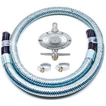 Kit Instalaçao Mangueira 1,20mt Bico X Bico Gás Botijão Glp