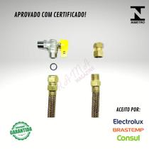 Kit Instalação P/ Fogões Cook Top Gás Encanado 1,00 Metro