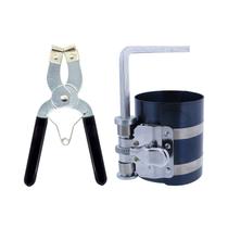 Kit instalador de anéis de pistão para carro MMonDod 53-175 mm com compressor Kit instalador de anéis de pistão para carro MMonDod 53-175 mm com compressor