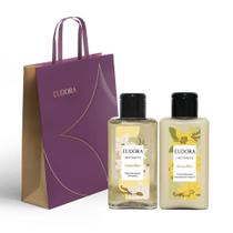 Kit Instance Baunilha Mini: Sab Líquido 75ml + Loção Hidratante Desodorante Corporal Baunilha 75ml