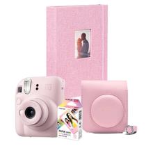 Kit Instax Mini Bolsa Original + Filme Macaron e Álbum