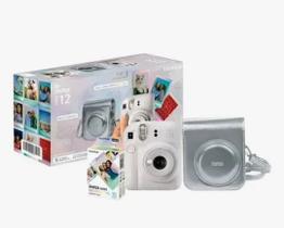 Kit instax Mini12 com pack filme 10 branca Kit instax Mini12 com pack filme 10 branca