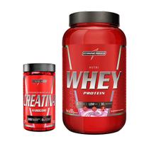 Kit Integralmedica Nutri Whey 900g + Creatina 120 Cápsulas