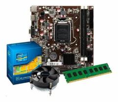 Kit Intel Core i5 2400 + Placa Mãe H61 + 4GB + Cooler