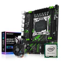 Kit Intel X99 Placa Mãe Machinist + Xeon E5 2680 V4 Com Cooler - Intel, Machinist e Cooler Master