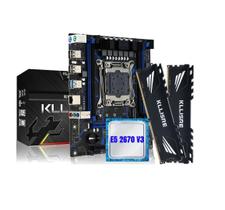 Kit Intel X99 Xeon E5 2670 V3 Kllisre E5-f4 16gb 2x8 2666mhz - Intel e Kllisre