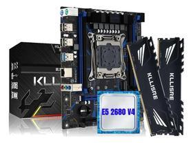 Kit Intel X99 Xeon E5 2680 V4 Kllisre 16gb 2x8 2666mhz