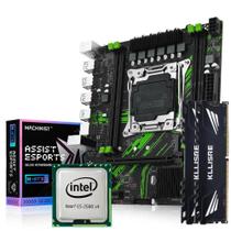 Kit Intel X99 Xeon E5 2680 V4 Machinist Pr9 Com 32gb Ddr4 3200mhz - Intel, Machinist, Kllisre