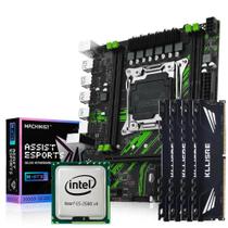 Kit Intel X99 Xeon E5 2680 V4 Machinist Pr9 Com 64gb Ddr4 3200mhz