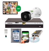 Kit Intelbras 1 Cam Full Hd 1220b E Dvr Mhdx 3104 C/Hd