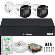 Kit Intelbras 2 Câmeras Vhd 1230 Full Hd 30m Dvr De 4 Canais com hd 500GB Kit Intelbras 2 Câmeras Vhd 1230 Full Hd 30m Dvr De 4 Canais com hd 500GB