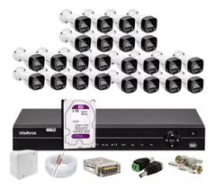 Kit Intelbras 24 Vhd 1120b Full Color,dvr 32ch Mhdx 1232 2tb