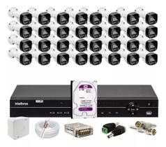 Kit Intelbras 32 Vhd 1120b Full Color,dvr 32ch Mhdx 1232 2tb