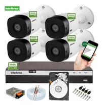 Kit Intelbras 4 Cam 1220b Fullhd Dvr Mhdx 3004 Full Hd C/ Hd Kit Intelbras 4 Cam 1220b Fullhd Dvr Mhdx 3004 Full Hd C/ Hd