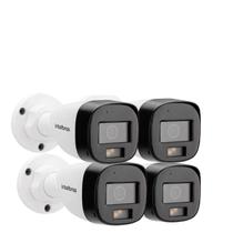 Kit Intelbras 4 Câmeras de Segurança 3220 B Multi-hd Vhd Full Color Com Microfone e Áudio 20m Branca Kit Intelbras 4 Câmeras de Segurança 3220 B Multi-hd Vhd Full Color Com Microfone e Áudio 20m Branca