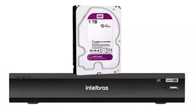 Kit Intelbras Dvr 08ch Imhdx 5108 4k C/hd 1tb Purple
