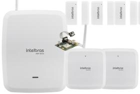 Kit Intelbras Sf Alarme Amt 8000 25 Sensores Com Modulo Gprs