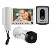 Kit Intelbras Vídeo Porteiro Iv 7010 Hs E Câmera Vhd 1010 B