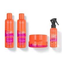Kit Intense Summer Prohall: Proteção Sol, Sal,Poluição e UV