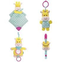 Kit Interativo Buba 4 Peças Girafinha Fun Colorida Kit Interativo Buba 4 Peças Girafinha Fun Colorida