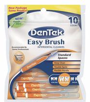 Kit Interdentais Dentek Easy Brush Regular Com 100 Unidades Kit Interdentais Dentek Easy Brush Regular Com 100 Unidades