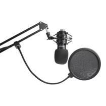 Kit Interface + Microfone Condensador LEXSEN Studio Caster