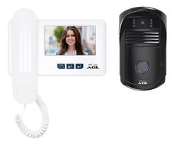 Kit Interfone Com Video Porteiro Eletrônico VP4 Colorido AGL