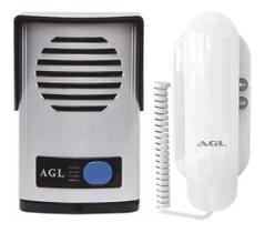 Kit Interfone Porteiro Eletronico Agl P10 Abs