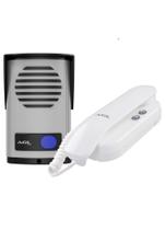 Kit Interfone Porteiro Eletronico Agl SP10S + 20m Cabo