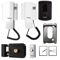 Kit Interfone Porteiro IPR 8010 Intelbras Com Extensão audio