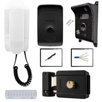 Kit Interfone Residencial IPR 1010 Intelbras com Fechadura