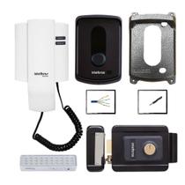 Kit Interfone Residencial IPR8010 Intelbras Fechadura FX2000 Kit Interfone Residencial IPR8010 Intelbras Fechadura FX2000