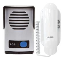 Kit Interfone Residencial Porteiro Eletrônico Monofone Agl P20 alimentação interna (192)