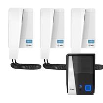 Kit Interfones Resindencial 3 Monofones Advance HDL