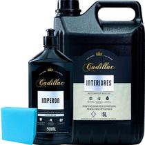 Kit Interiores e Imperon Cadillac Limpeza Profunda e Eficiente, Proteção e Hidrorrepelencia