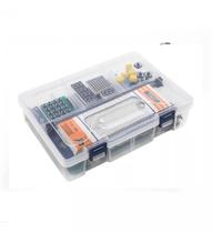 Kit Intermediário Compatível com Arduino Uno R3 - 65 Jumper, Protoboard e Acessórios