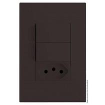 Kit Interruptor Duplo Paralelo + Tomada 20A 4X2 Brs12272-6Ch Kit Interruptor Duplo Paralelo + Tomada 20A 4X2 Brs12272-6Ch
