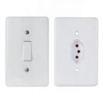 Kit Interruptor E Tomada Stylus Ilumi 4x2 6A E 20A 250V