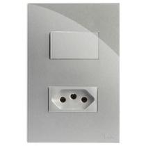 Kit Interruptor Paralelo + Tomada 10A 4X2 Brg11272-0Pr